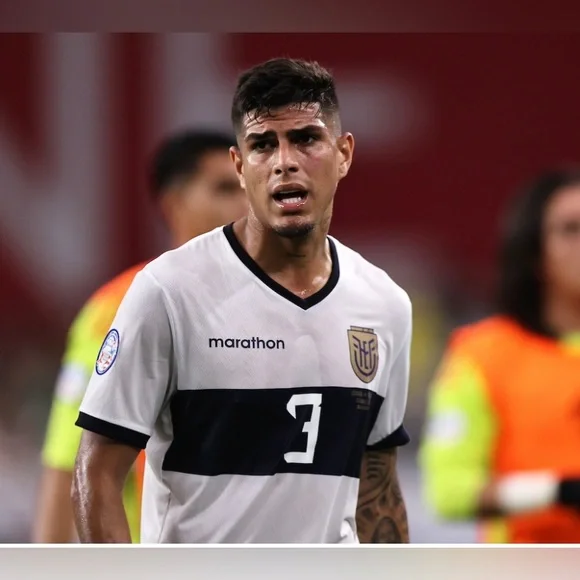 Marathon Authentic Ecuador Copa America 2024 Piero Hincapie Jersey Men’s Sz: M - Picture 2 of 8